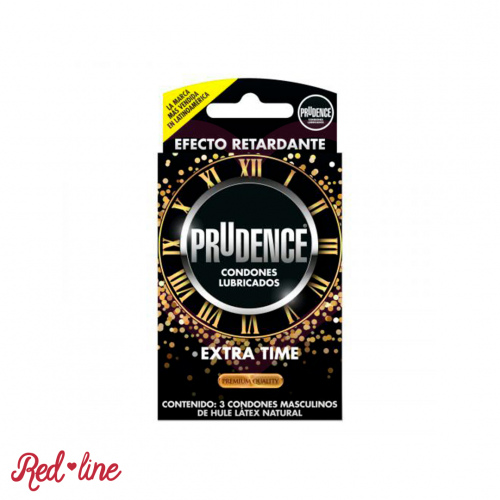 PRESERVATIVOS PRUDENCE EXTRA TIME